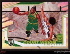 2019-20 Elite Court Vision #3 Kemba Walker CELTICS