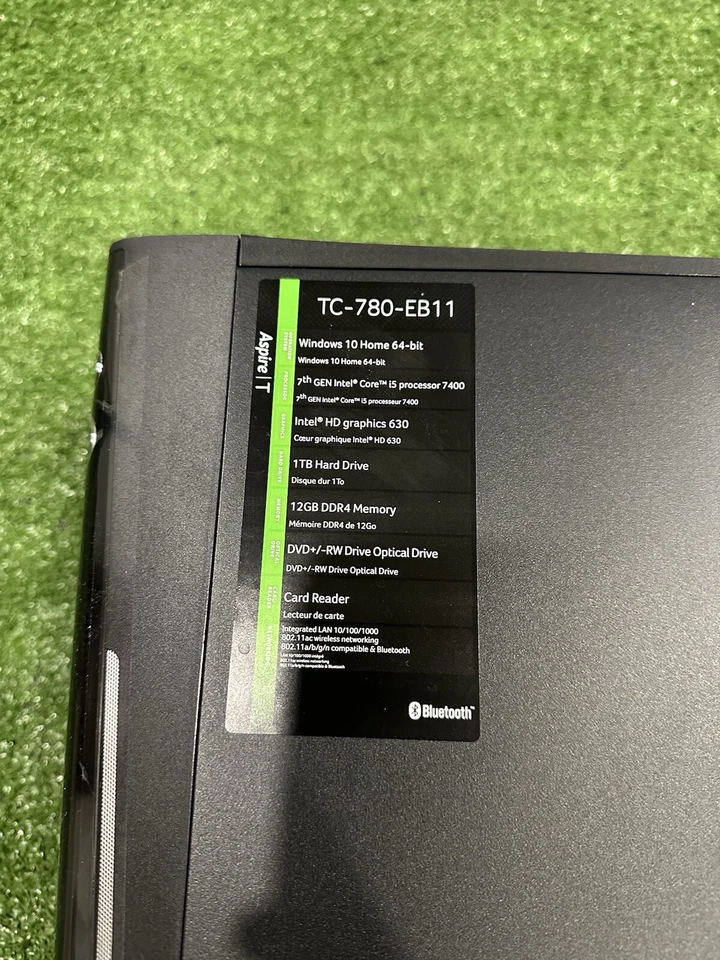 Acer Aspire TC-780 AT6W1 MT Intel Core i5-7400 3.00GHz 4GB RAM 500GB HDD Win 10 - Image 4 of 4