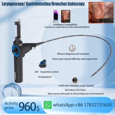 #ad Human VET Use laryngoscop gastrointestinal bronchus endoscopy with 360° rotation $960.00