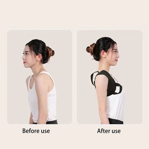 1PC Woman Men Adjustable Back Posture Corrector Open Shoulder Invisibility*Q - Picture 4 of 16