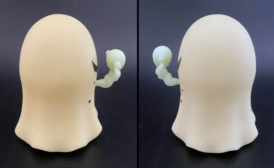 Frank Kozik SIGNED Kidrobot 5" Booger Big Monger Figure AUTOGRAPHED Ghost MIB - Image 3 of 4