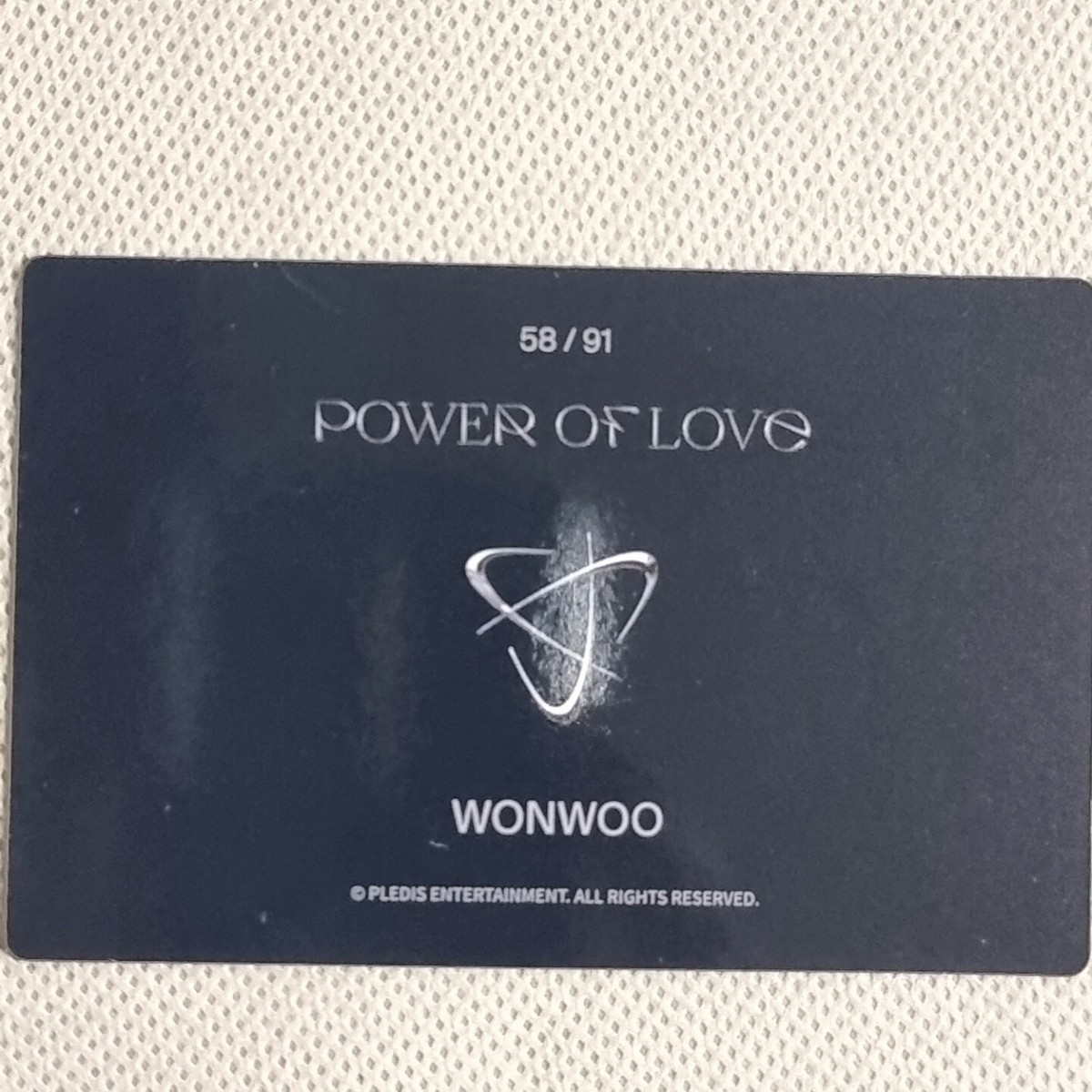 SEVENTEEN] WEVERSE OFFICIAL POWER OF LOVE TRADING CARD SET
