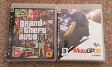 PS3 Games Grand Theft Auto IV and Moto GP 08