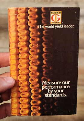   Funks SEED HYBRIDS Memo Notebook Booklet Corn Seed Company Advertising Farm