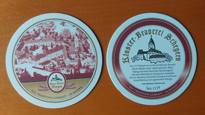 1 Bierdeckel Kloster-Brauerei Scheyern