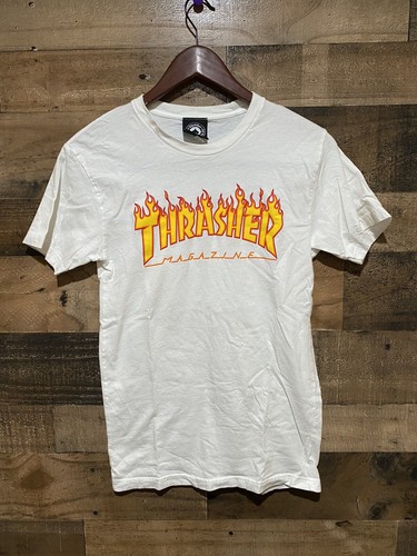Thrasher Mens XS White Tee Tshirt | eBay