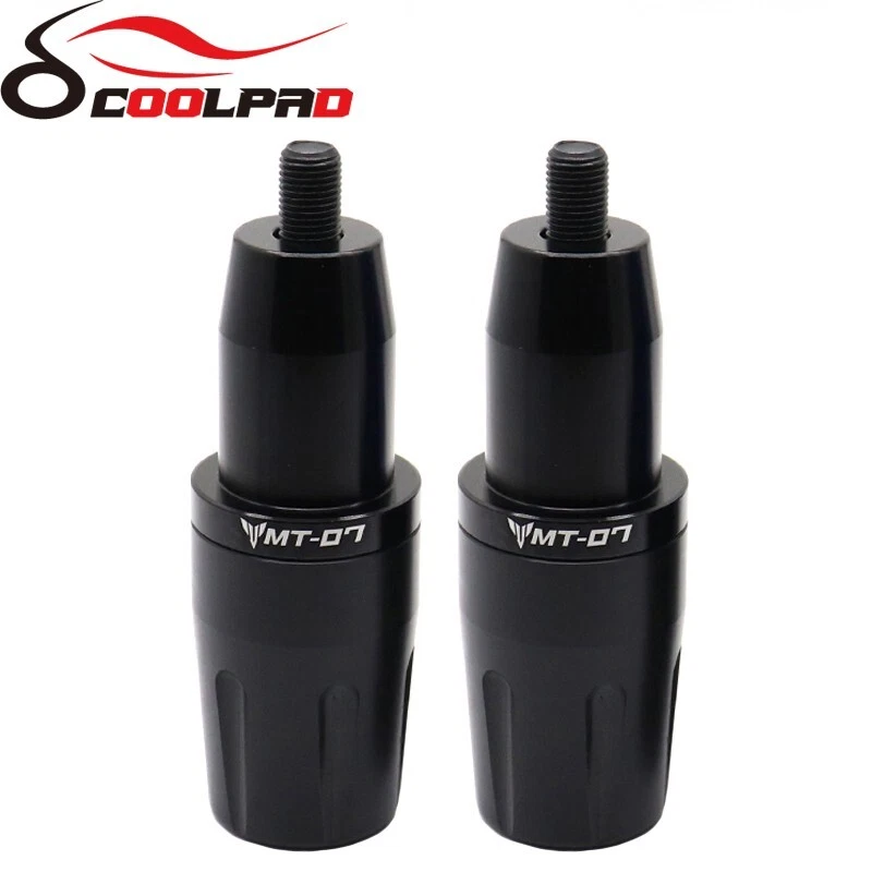 Voor MT07 2014-2023 FZ07 Tracer 700/GT 7 Falling Bescherming Pad Motorfiets Accessoires Frame Sliders Crash Protector Motorkap (Kleur : Zwart, Maat : 2