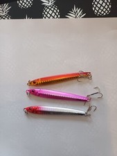3pcs 30g Metal Cast Jig Spoon for Shore Casting and Jigging - Ideal for Catching