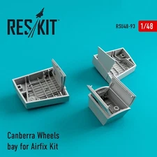 Canberra Wheels Bay 1/48 Scale Airfix Kit ResKit RSU48-0093 Model Kit Part