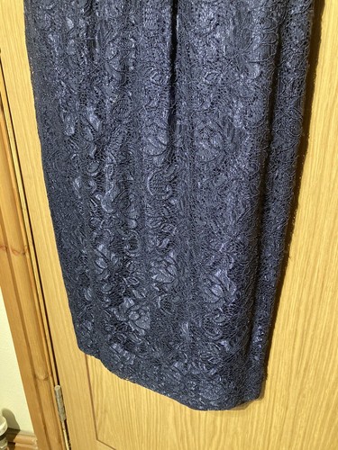 Tiffany Rose Maternity cocktail/party dress US size 0/UK Size 6-8 Dark blue lace - Picture 3 of 8