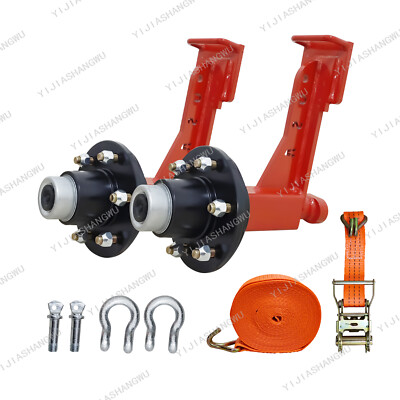 Superior Shipping Container Wheels, 6x 5.5 Lug ，Container spindle mobile kit