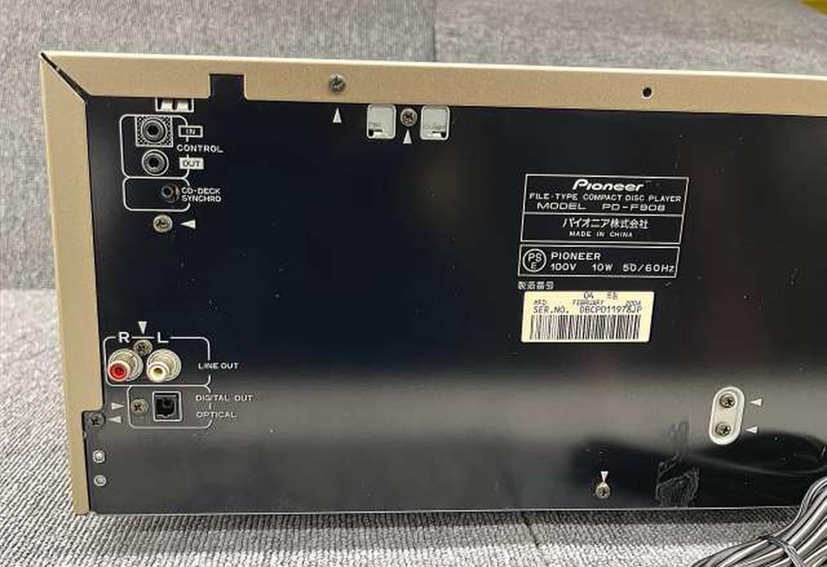 Pioneer PD-F908 File-Type CD Player Used w/Remote | eBay Pioneer PD-F908 File-Type CD Player Used w/Remote | eBay