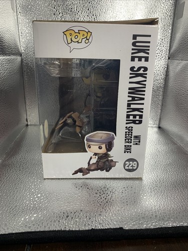 FUNKO POP! STAR WARS Luke Skywalker With Speeder Bike Limited Edition CHASE #229 - Picture 5 of 7