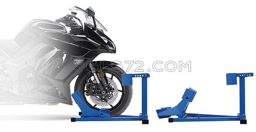 MOTORCYCLE MOTORBIKE FRONT WHEEL CHOCK HOLDER STAND 15 - 21 INCH FERVI 0241 - Picture 2 of 3
