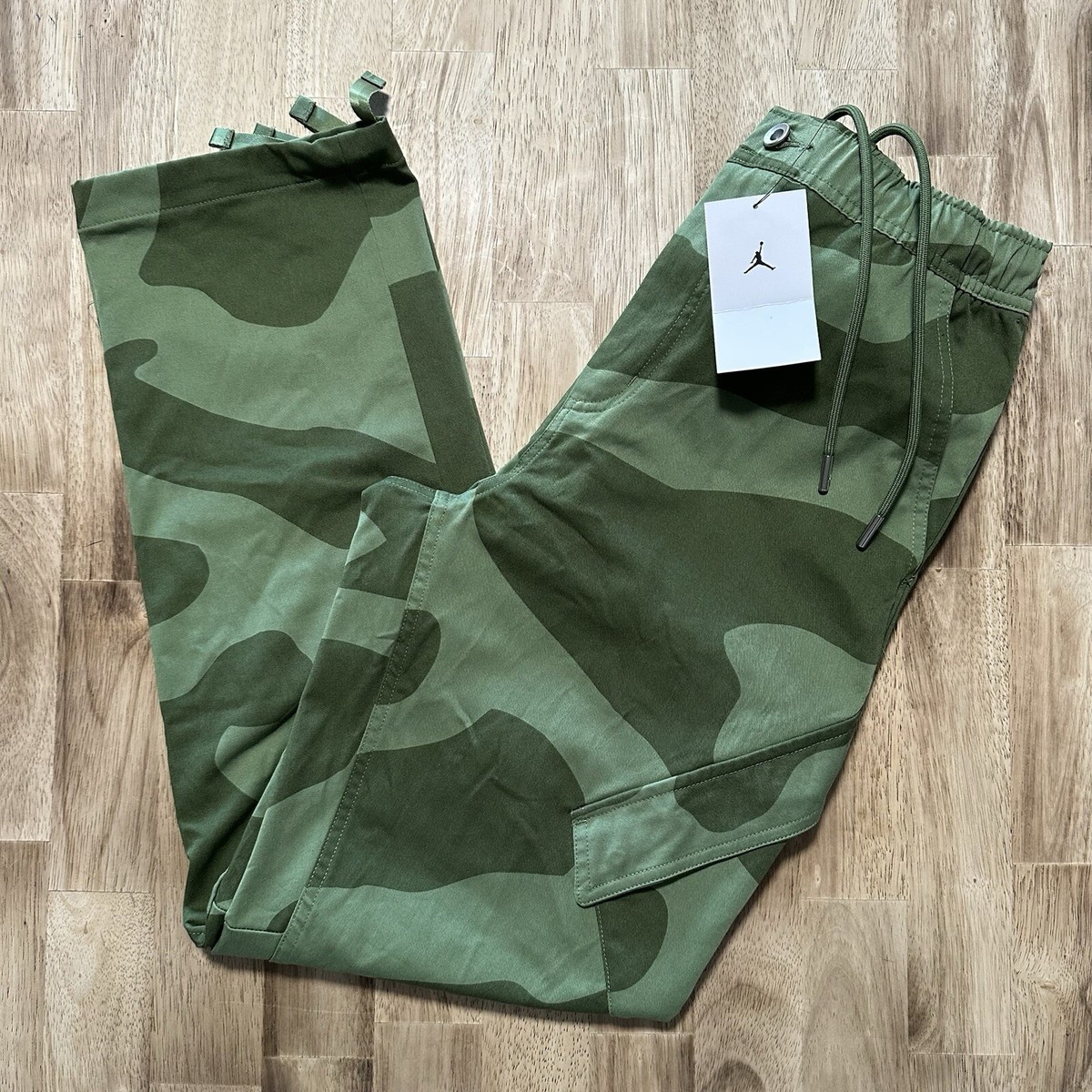 Nike Jordan Essentials Chicago Cargo Pants Green Mens Size