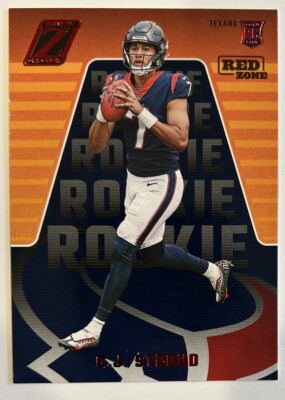 2023 Panini Zenith CJ Stroud Red Zone #112 RC Houston Texans