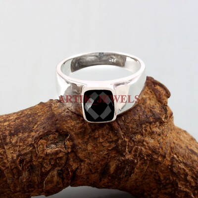 Vic Anello Donna In Argento 925 E Onice - Gioielli Argento - Foto 4