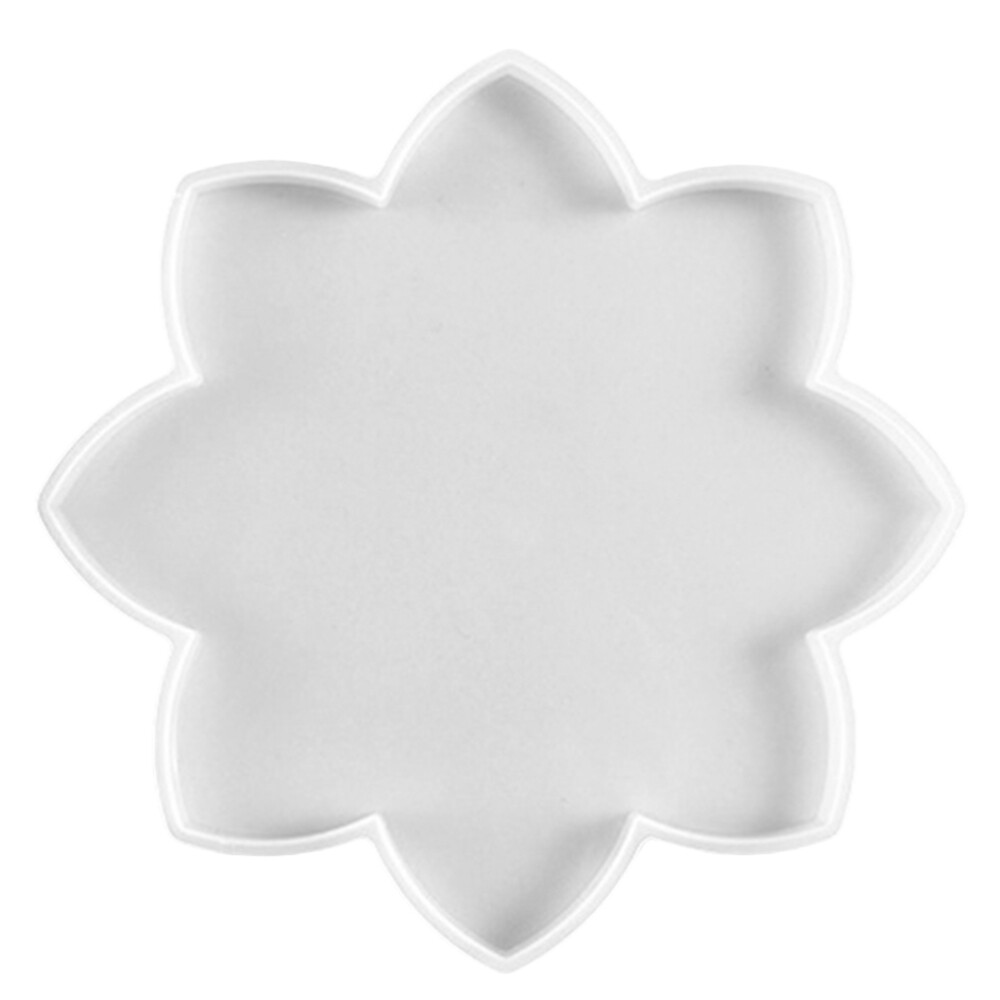 Lotus Coaster Mold DIY Crystal Epoxy Casting Creative Cup Mat Mould DIY Tool