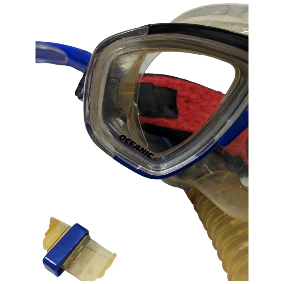 Oceanic Tempered Glass 4Site Scuba Diving Goggles 2 Pairs with Snorkels - Image 3 of 4