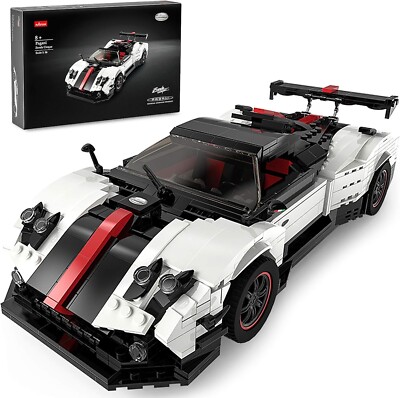 Rastar Maßstab 1:16 Pagani Zonda Cinque Steine/Zusammenbauen Kinder Spielzeugauto weiß 98200
