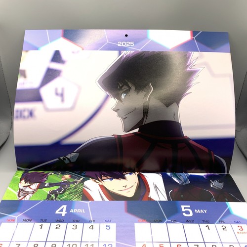 Tabito Karasu Yo Hiori Blue Lock x Kura Sushi 2025-2026 Calendar Japan ww048 - Picture 2 of 7