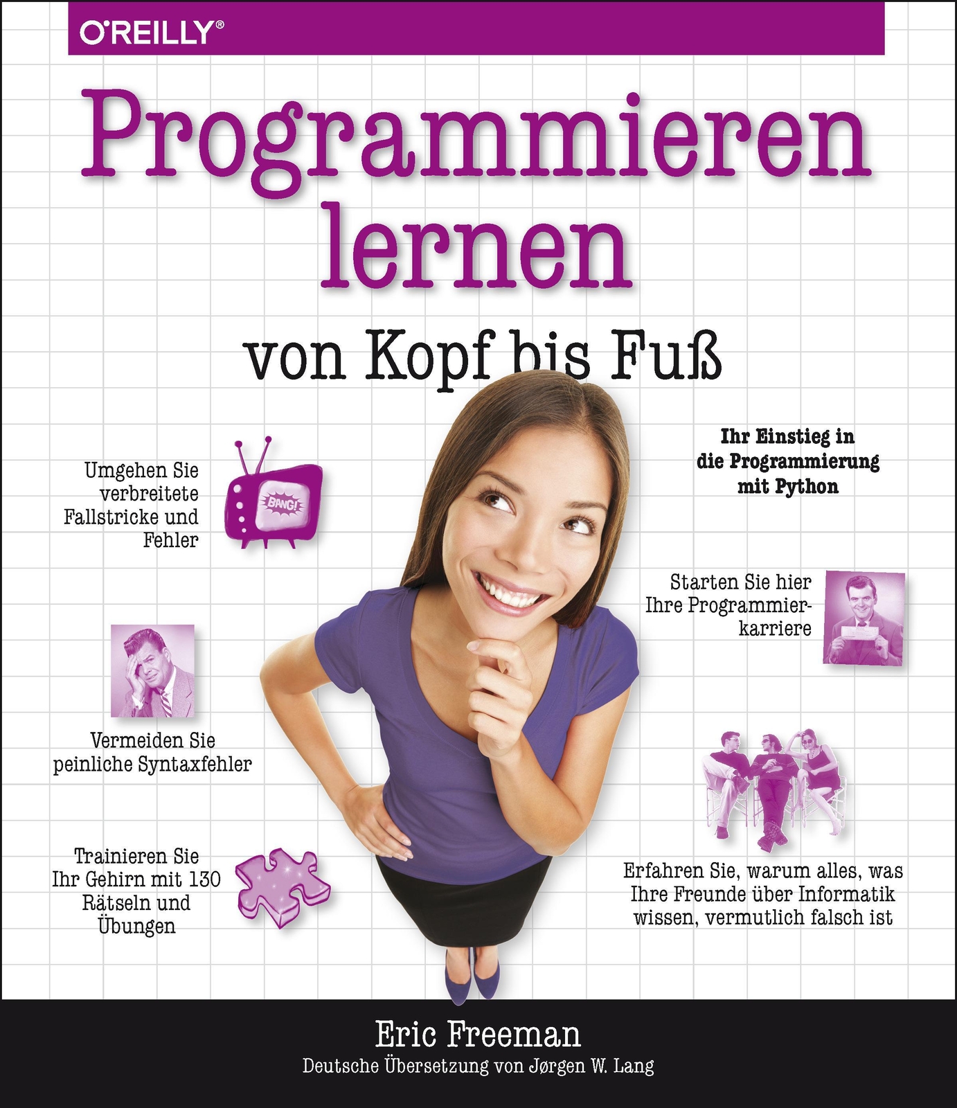 Thumbnail - Programmieren Lernen Von Kopf Bis Fuß | Eric Freeman | Taschenbuch |