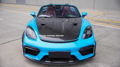 Kit de ala alerón con parachoques delantero para Porsche 718 982 Cayman Boxster - Imagen 10 de 13
