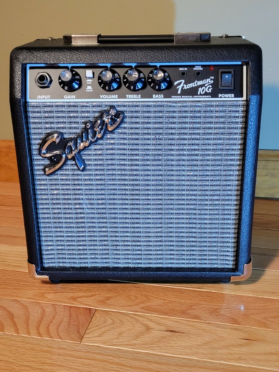 New Fender Squier Frontman 10G Guitar Amp 10 Watt 1x6''