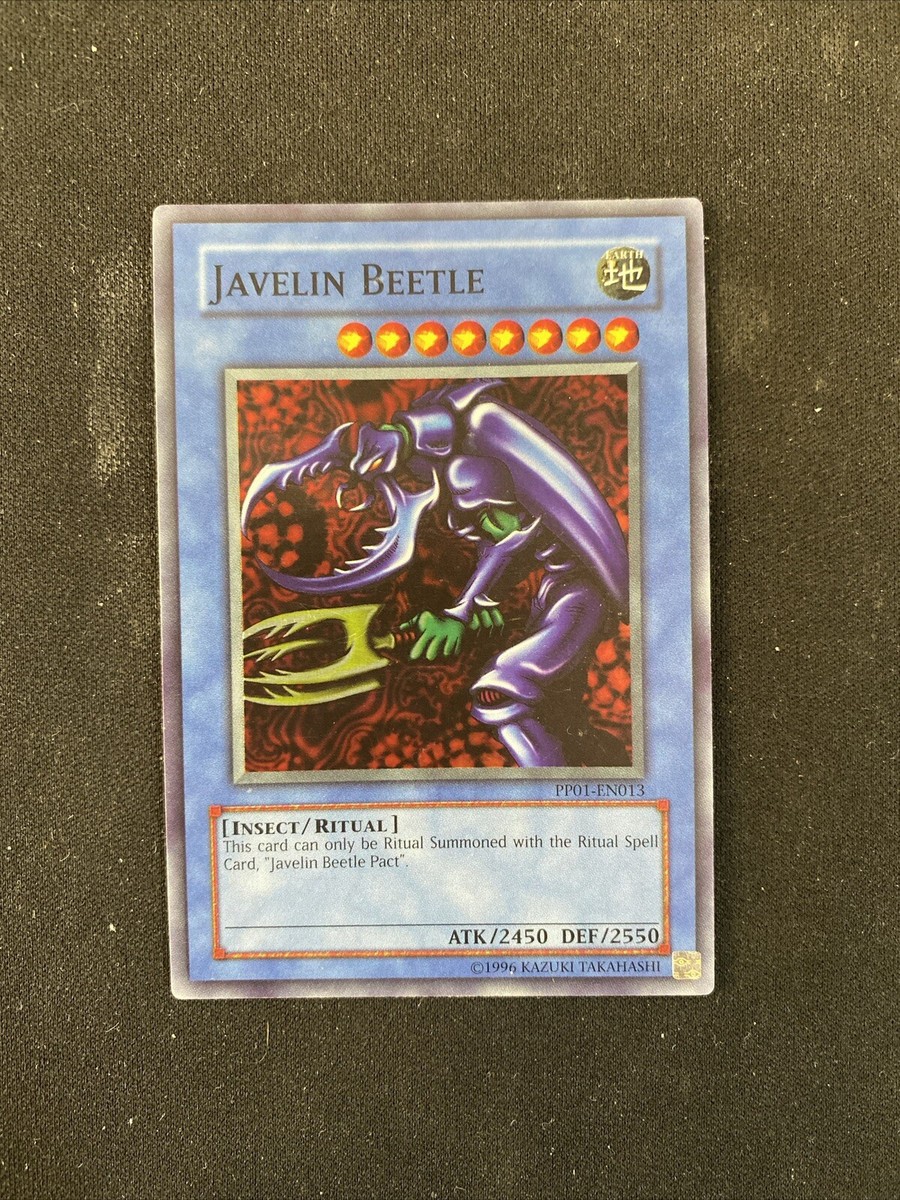 17.ジャベリンビートル Javelin Beetle - PP01-EN013 - Super Rare - Unlimited - YuGiOh-LP