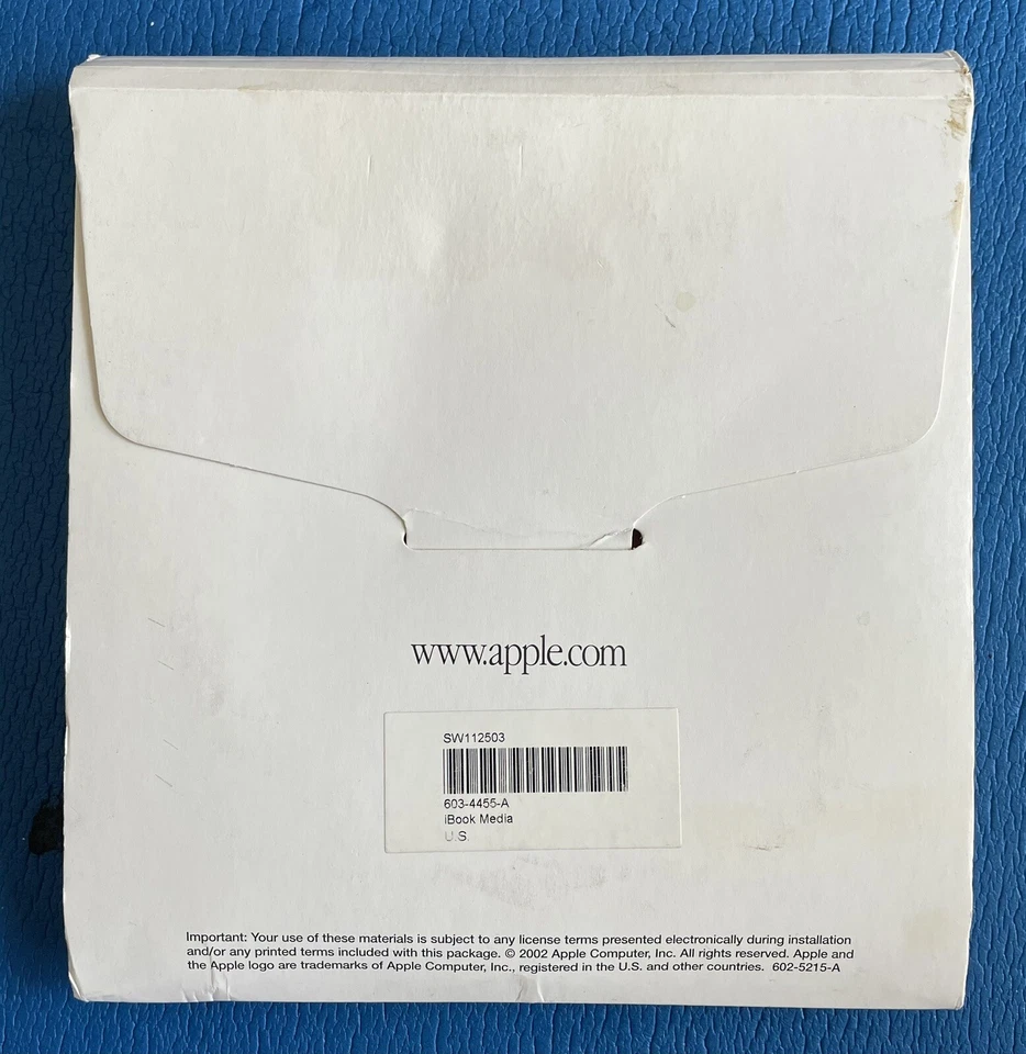 Rare Vintage Apple iBook G4 Install Media P/N: 603-4455-A - Image 2 of 3