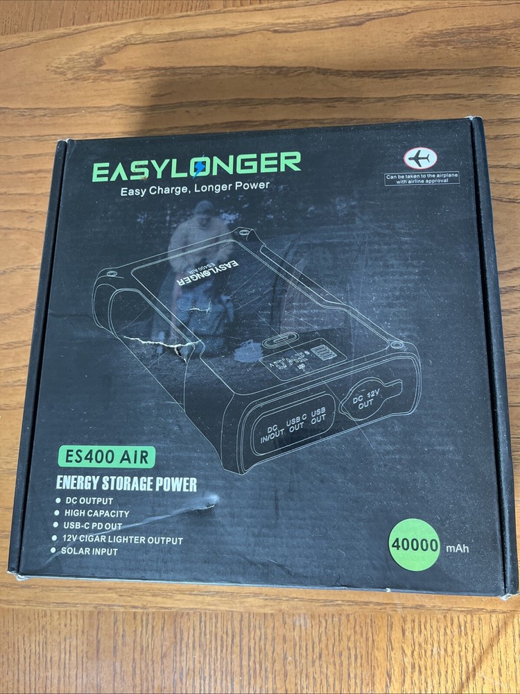 Easylonger Battery Backup ES400 AIR 40000mAh Power Supply