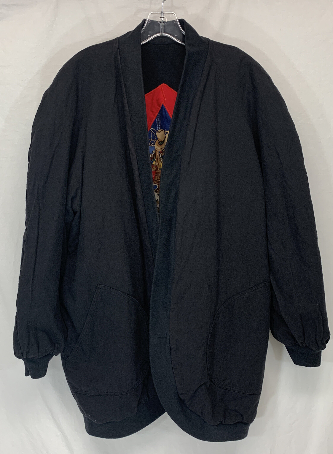 "YIP-E-YI-A" Reversible Patchwork Western Graphic… - image 5