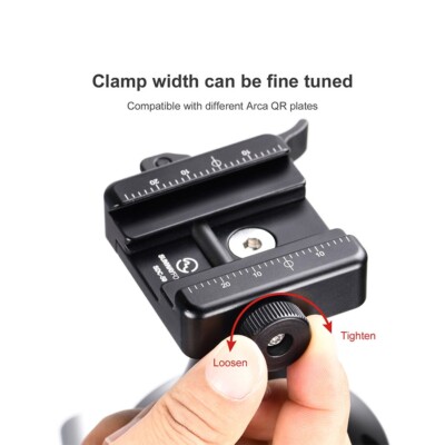 SUNWAYFOTO QR SDC-50 Quick Release Clamp Arca Swiss/RRS