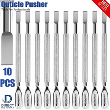 Beauty Care Cuticle Pusher Remover & Spoon Nail Cleaner Pedicure Manicure Tool