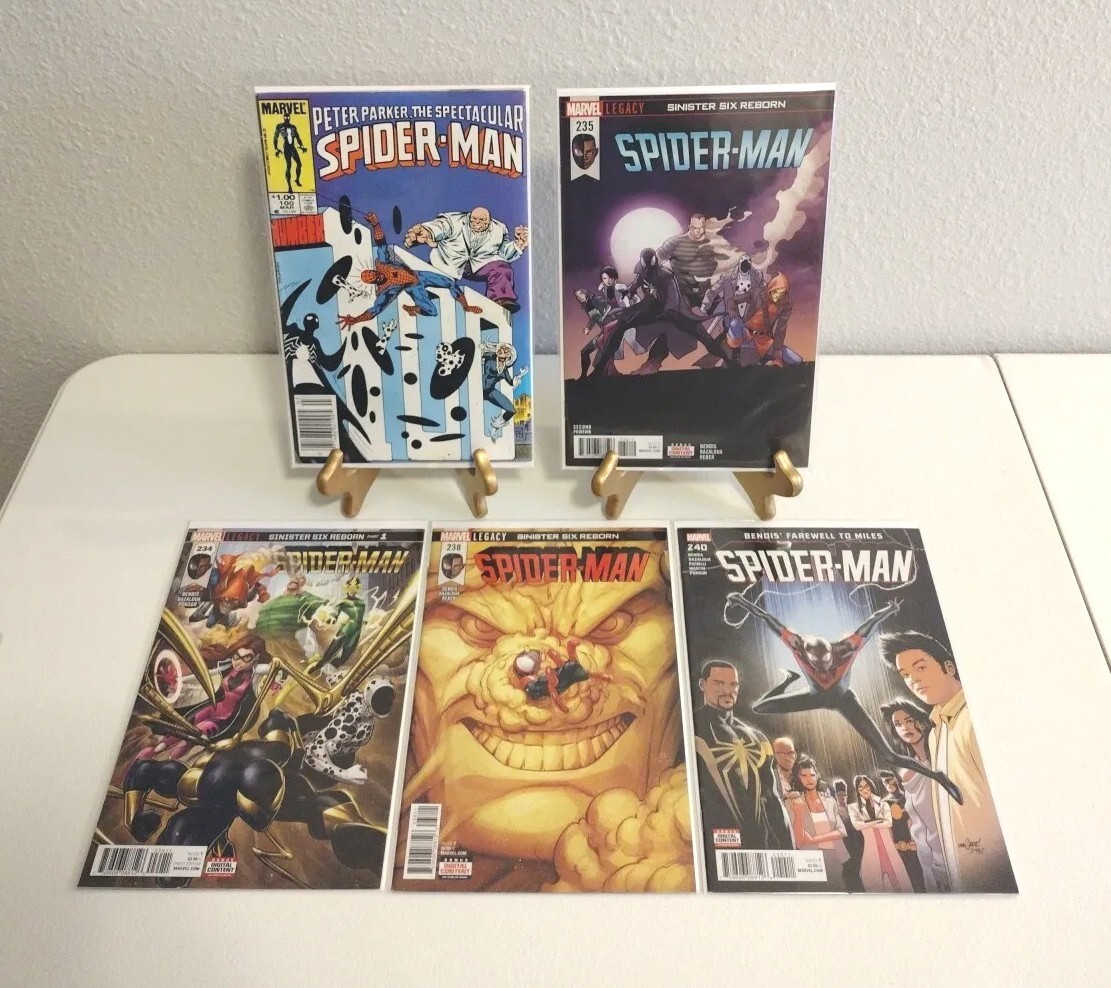 Spider-Man #235 2nd Print Variant Spot SpiderMan #234 Spectacular