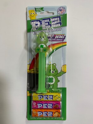 Care Bears Crystal Good Luck Bear Pez MIP