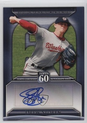 2011 Topps 60 Drew Storen #T60A-DSN Auto e1e