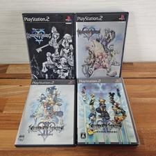 Kingdom Hearts 1 2 Final Mix+- 4 Game Set Lot PS2 PlayStation Japanese image