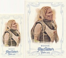 (2) 2013 Topps Allen and Ginter Base & Mini Allen & Ginter Back #16 Amelia Boone