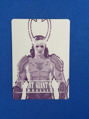 Loki [Printing Plate Marvel Universe] #17 Marvel 2023 Upper Deck What If card