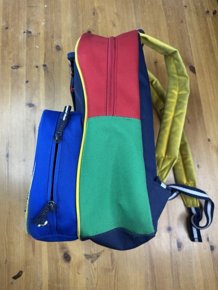 Mochila unisex Polo Ralph Lauren de lona con bloques de color Foto 4 de 4