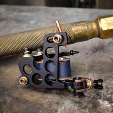 Handmade tattoo machine medium liner 5-14rs, Running 140-145 Hz 4.5 V Unloaded