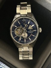 Orient Star Automatic Skeleton Watch Navy Stainless Steel AAA+ Used