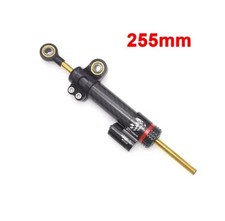 Ammortizzatore di Sterzo Regolabile Universale Moto Carbon Look 255 mm MATRIS