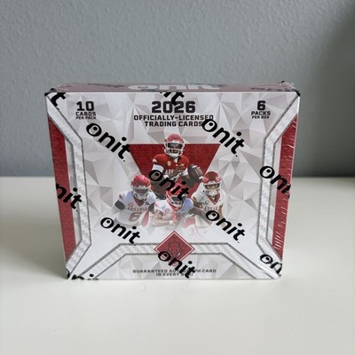 2026 ONIT Athlete Arkansas Razorbacks Football Platinum Box 6 Packs 60 Cards