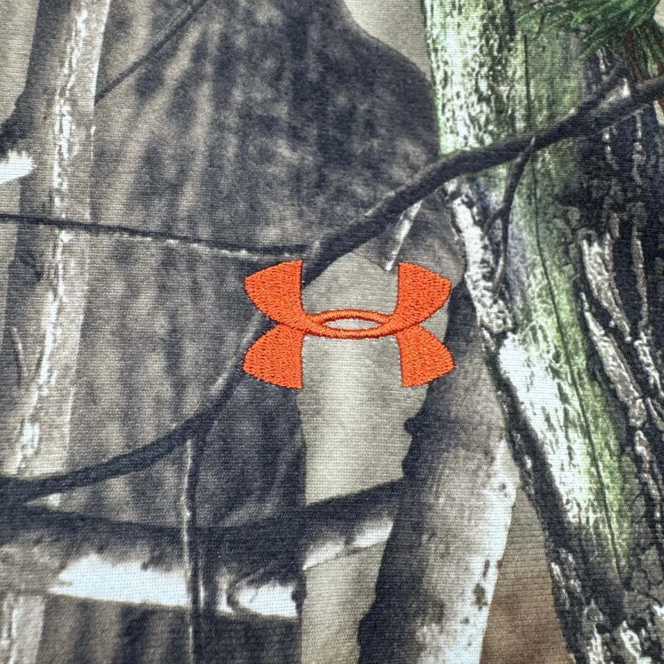 Chaleco Under Armour Para Hombres 2XL Tormenta Camuflaje Caza Realtree AP Cremallera Completa Camuflaje Foto 4 de 4