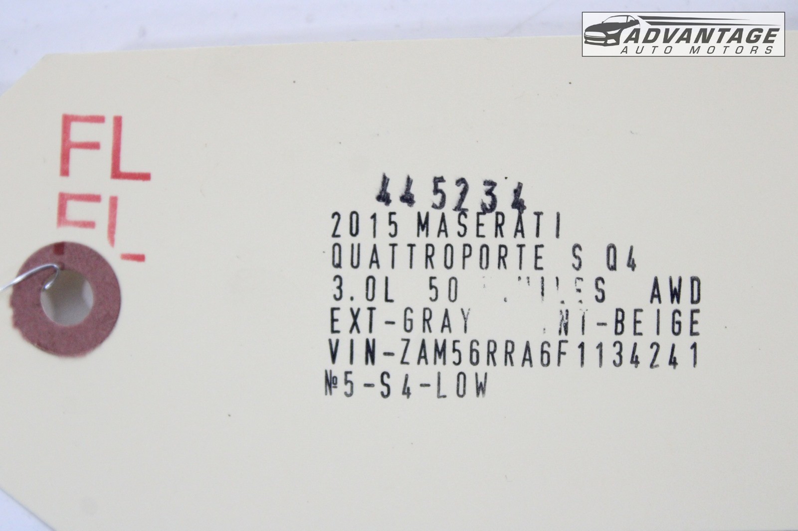 2013-21 MASERATI QUATTROPORTE M156 FRONT LEFT UPPER SEAT BACK CUSHION HEATER OEM