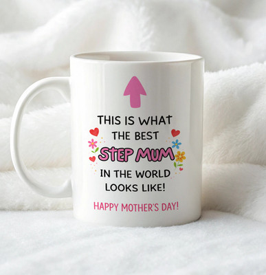 Beste Stiefmutter der Welt Tasse - Herzliches Muttertagsgeschenk für Stiefmutter