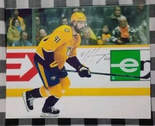 Nicolas Hague Signed Nashville Predators 8x10 Photo