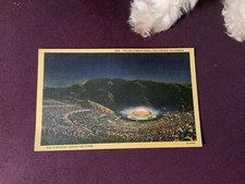 postcard Hollywood bowl Hollywood ca.